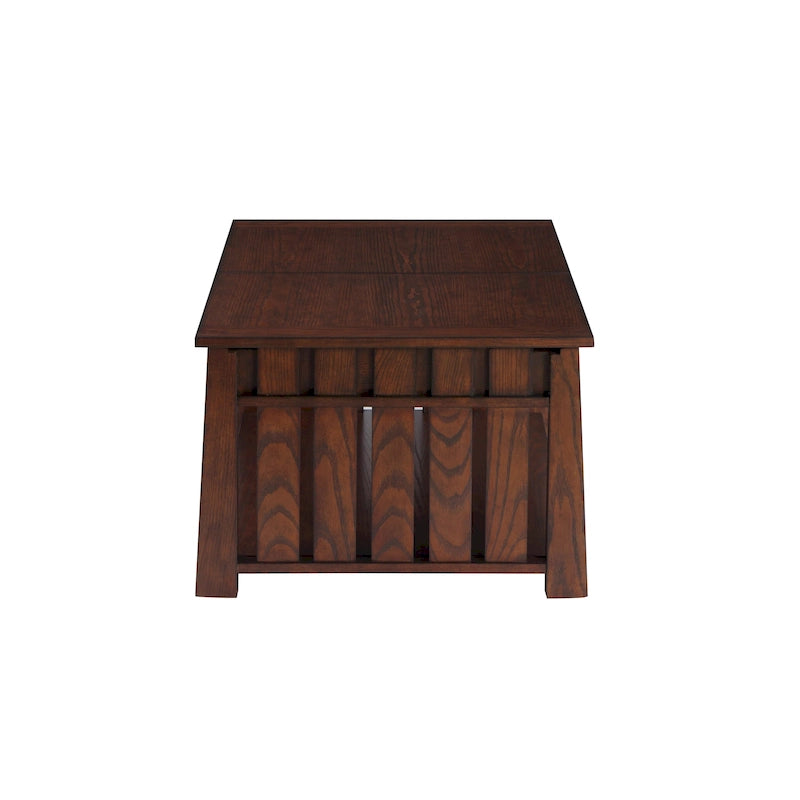 DH BASIC Mission 46-inch Wood Lift Top Coffee Table