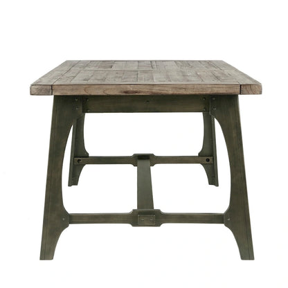 INK+IVY Oliver Grey Extension Dining Table
