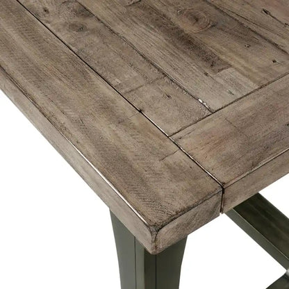INK+IVY Oliver Grey Extension Dining Table