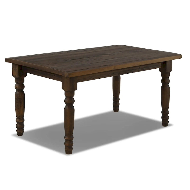 Grain Wood Furniture Valerie 63-inch Solid Wood Dining Table