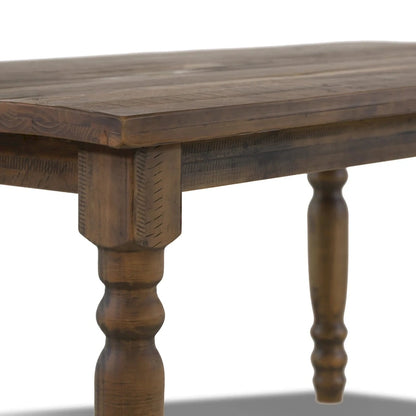 Grain Wood Furniture Valerie 63-inch Solid Wood Dining Table