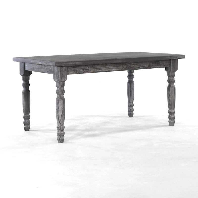 Grain Wood Furniture Valerie 63-inch Solid Wood Dining Table