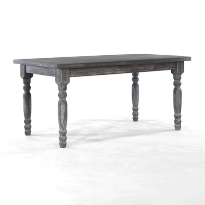 Grain Wood Furniture Valerie 63-inch Solid Wood Dining Table