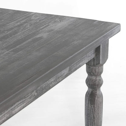 Grain Wood Furniture Valerie 63-inch Solid Wood Dining Table