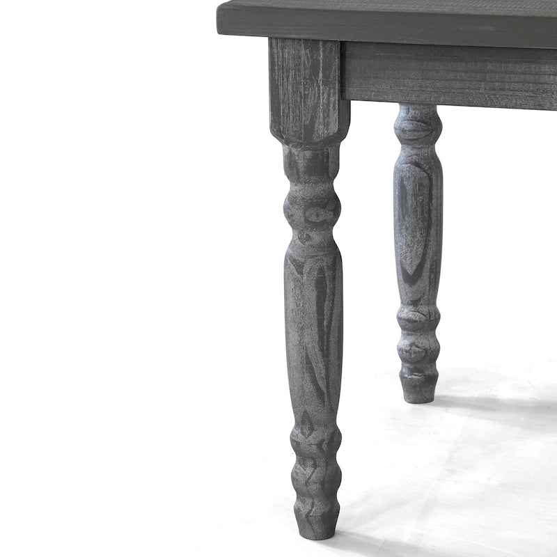 Grain Wood Furniture Valerie 63-inch Solid Wood Dining Table