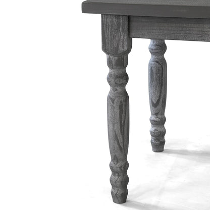 Grain Wood Furniture Valerie 63-inch Solid Wood Dining Table