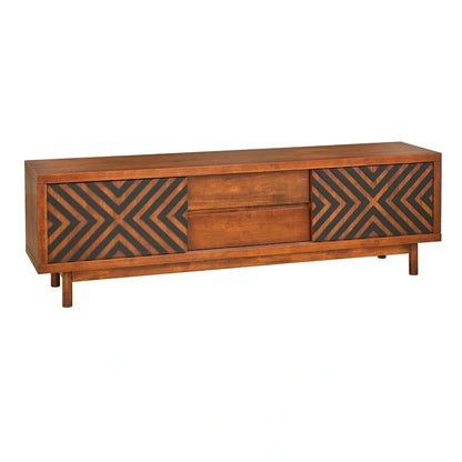 Lifestorey Mason Mid-century Geometric TV Stand
