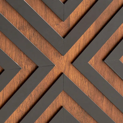 Lifestorey Mason Mid-century Geometric TV Stand