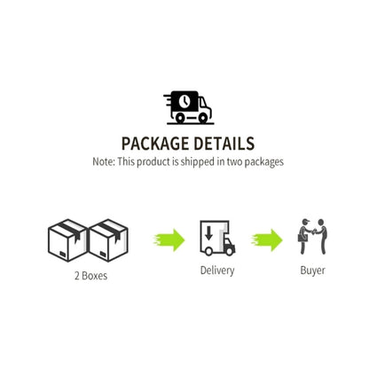 59 Fireplace TV Stand with 3-Sided Glass Electric Fireplace