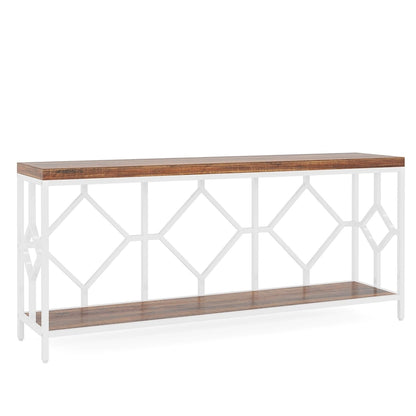 70.9 Inche Extral Long Console Sofa Accent Table for Entryway Living Room