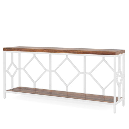 70.9 Inche Extral Long Console Sofa Accent Table for Entryway Living Room