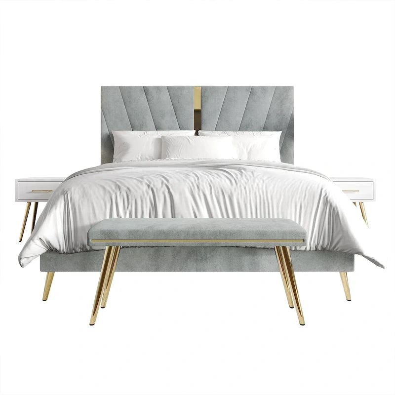 CraftPorch 4 Piece Contemporary Bedroom Set