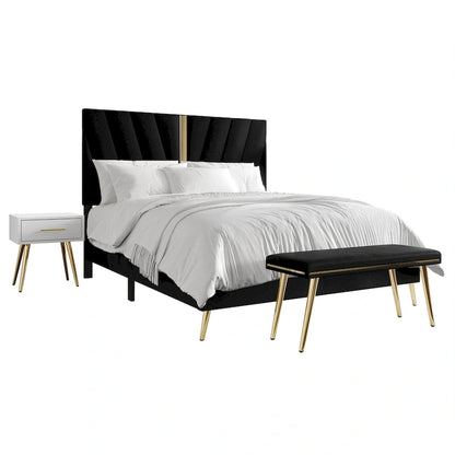 CraftPorch 4 Piece Contemporary Bedroom Set