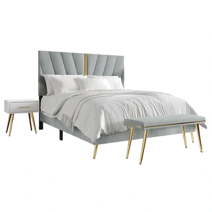 CraftPorch 4 Piece Contemporary Bedroom Set